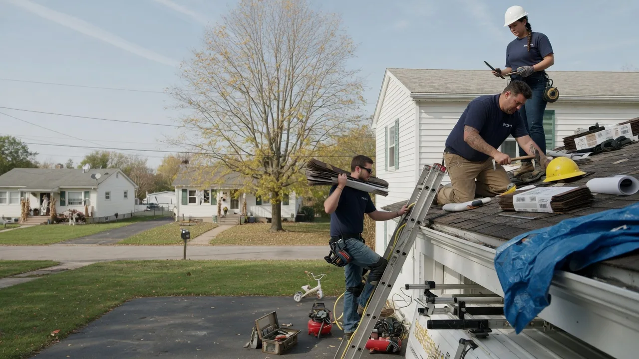 Local Roofing Contractors in Laketon, IN near me
